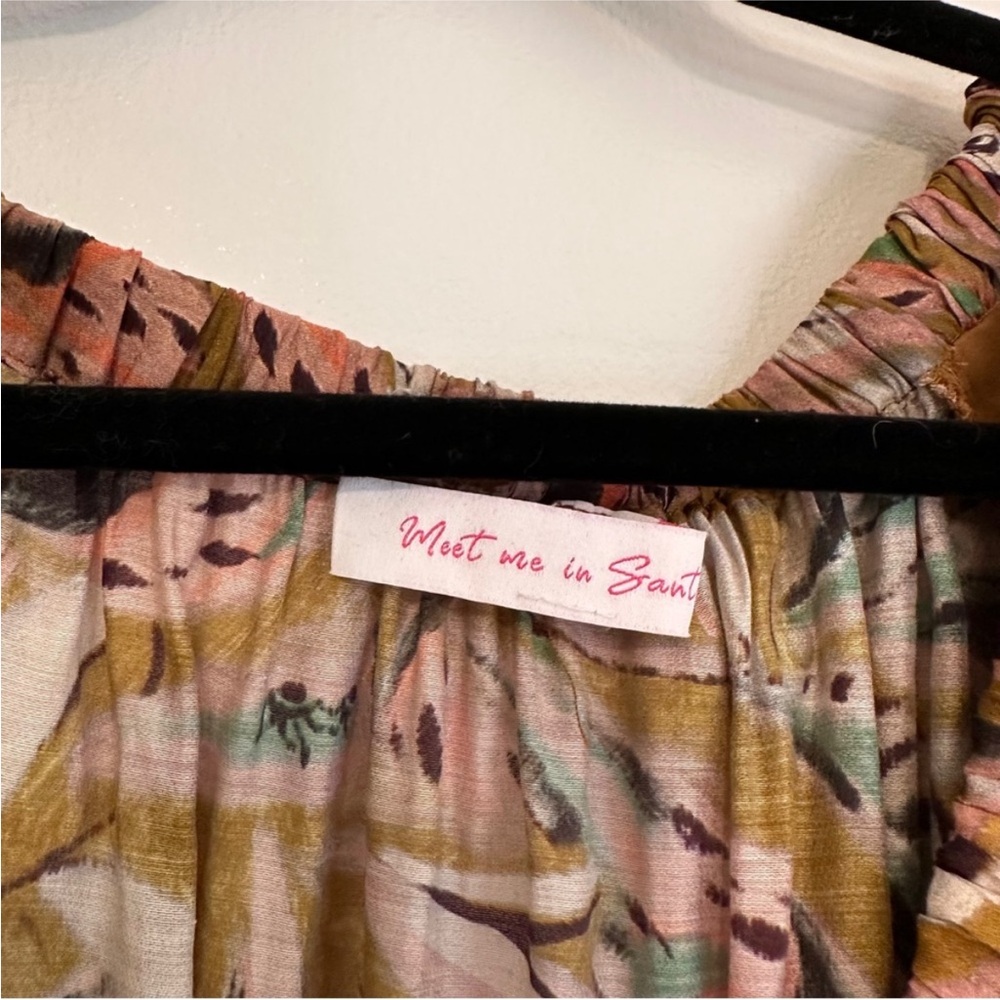 Anthropologie Meet Me In Santorini Adelina Top - Picture 4 of 6